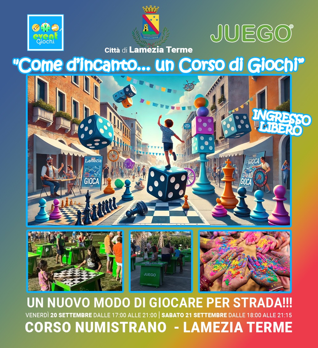 Come d’incanto; un Corso di Giochi