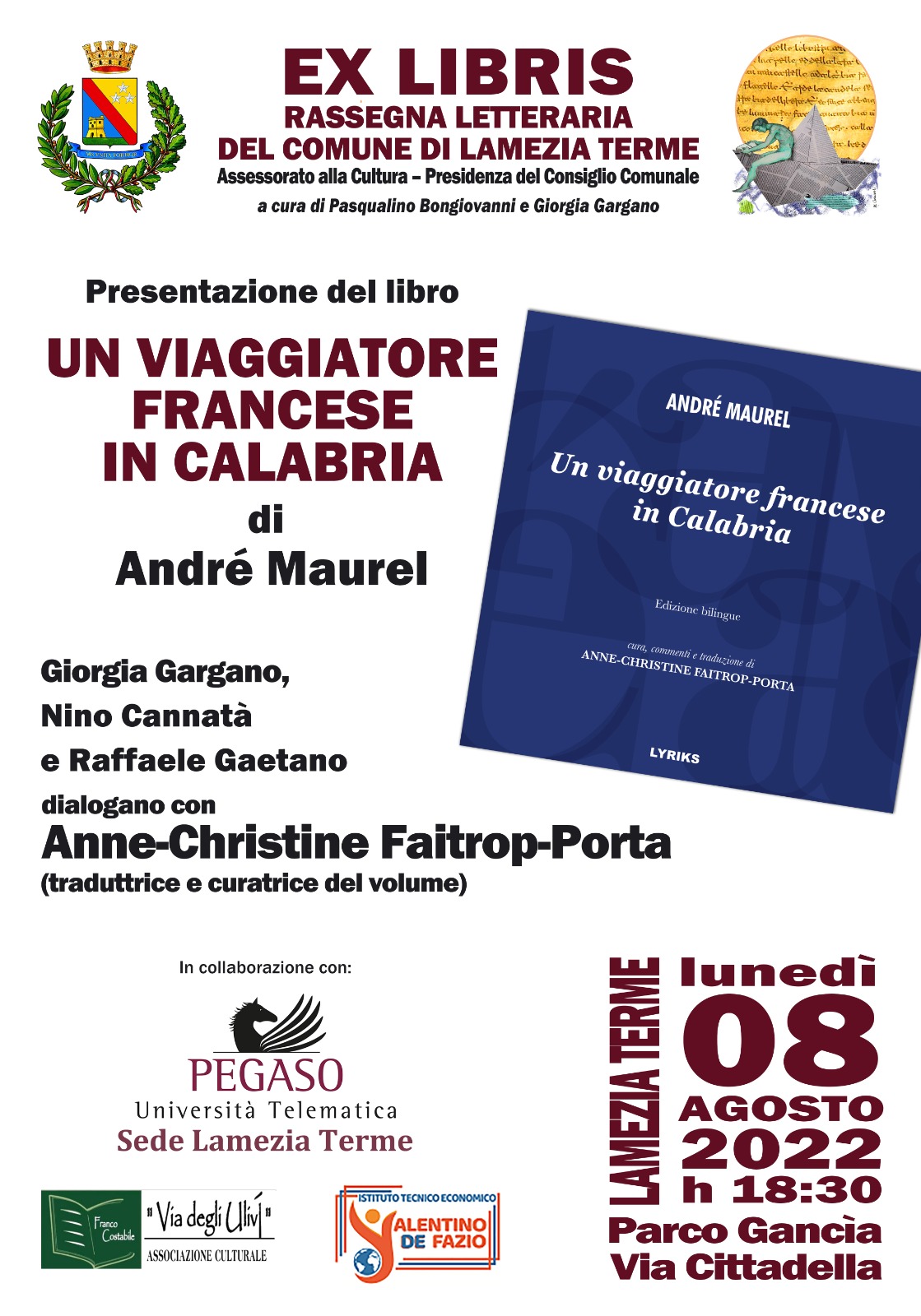 Rassegna Ex Libris - "Un viaggiatore francese in Calabria"
