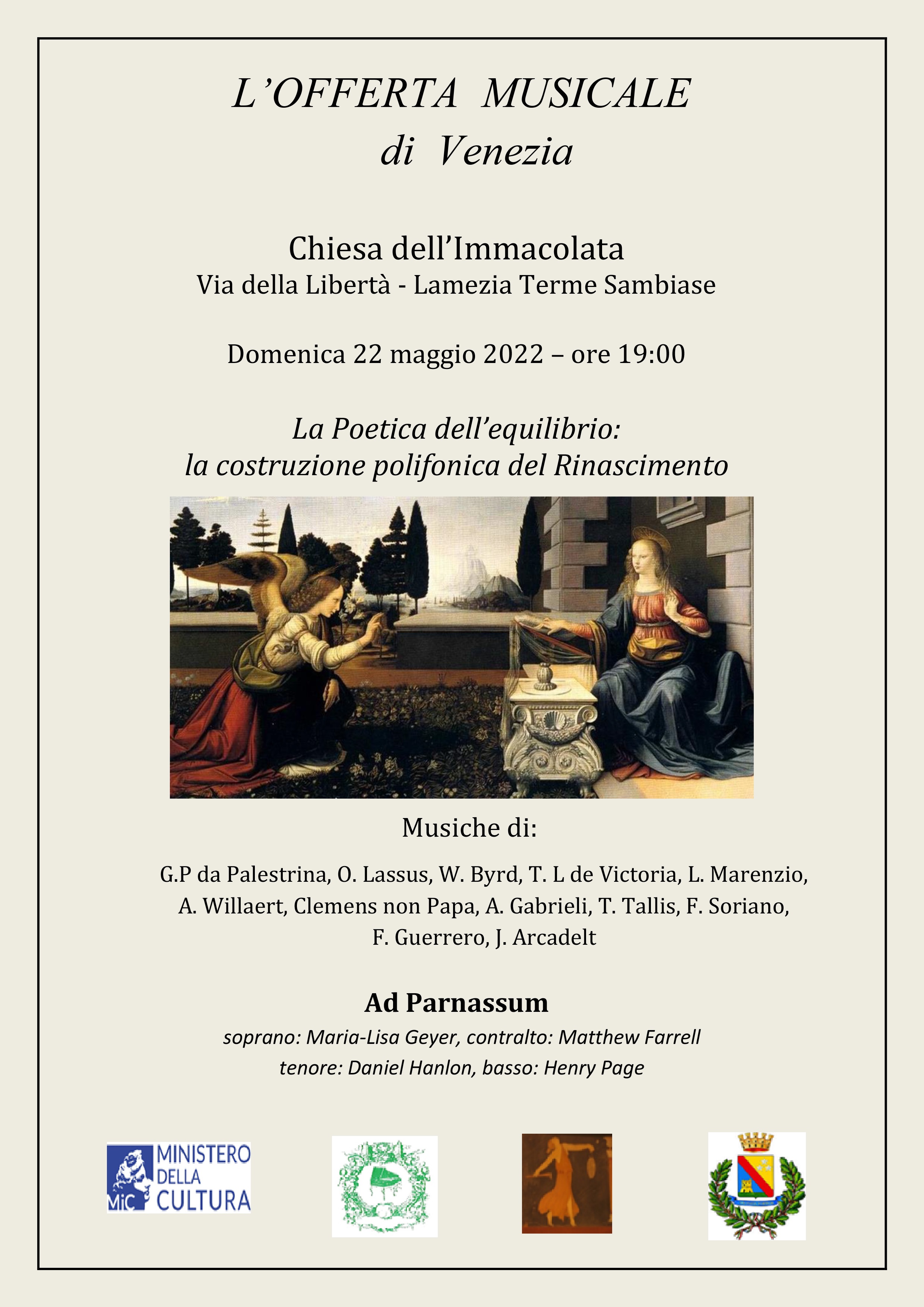 L'offerta musicale di Venezia