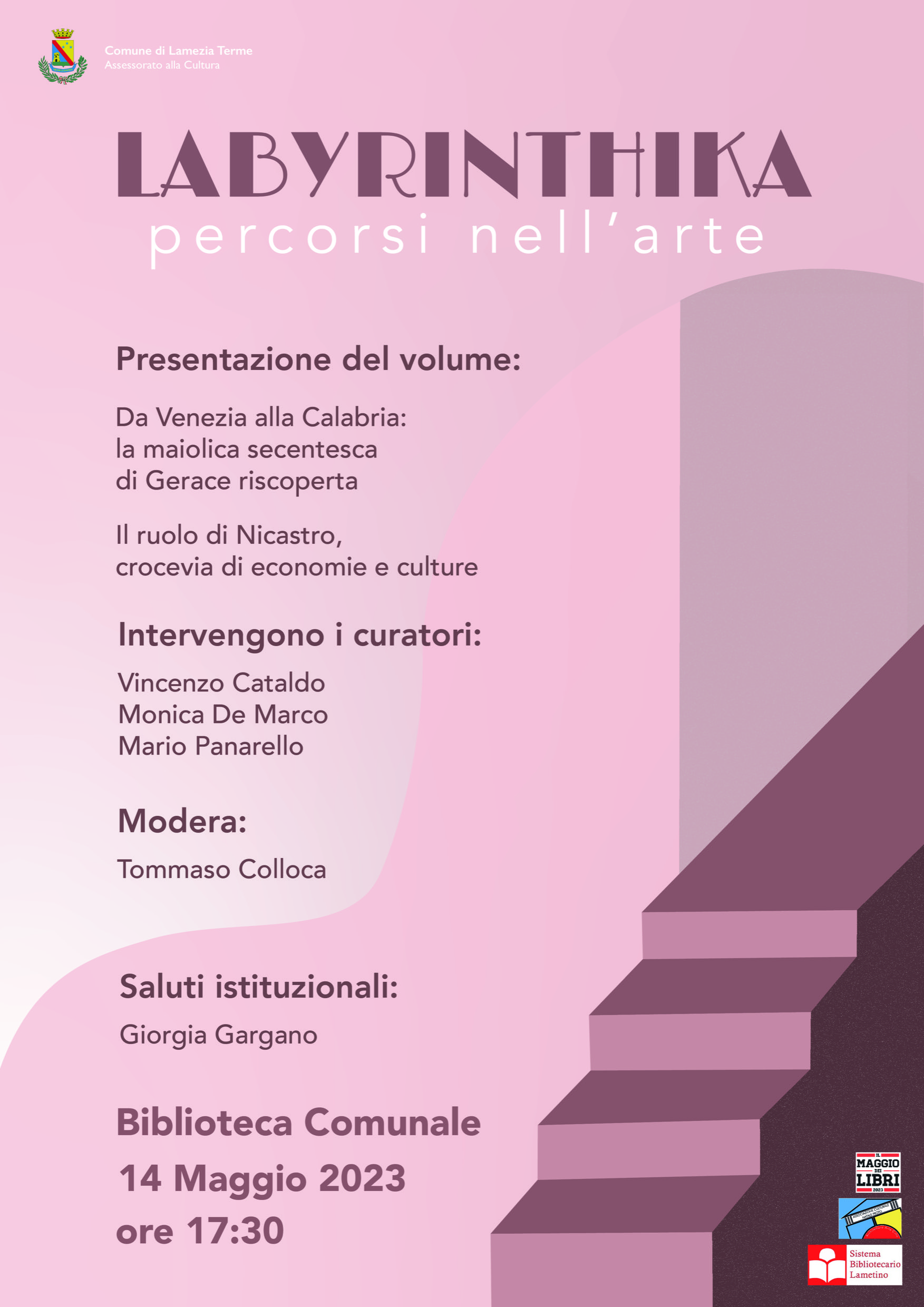 Rassegna "Labyrinthika" percorsi nell'arte - presentazione volume