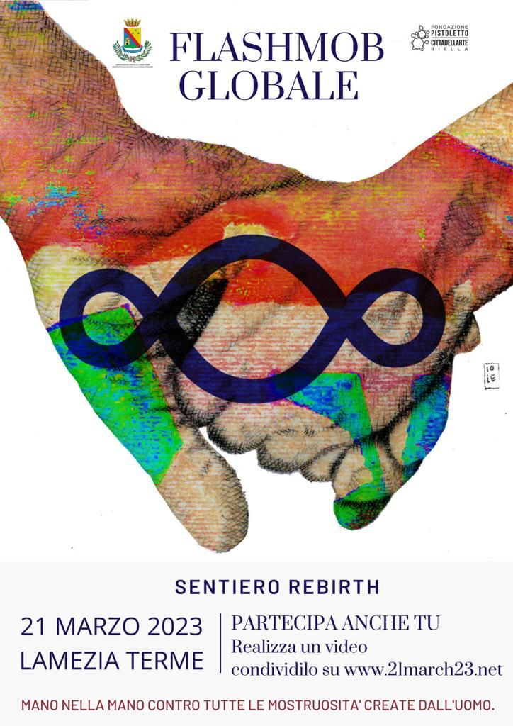 Flashmob globale - sentiero Rebirth