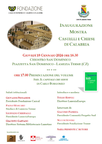 Inaugurazione mostra Castelli e chiese di Calabria