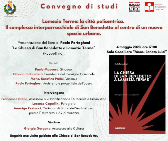 Presentazione libro "La Chiesa di San Benedetto di Lamezia Terme" 