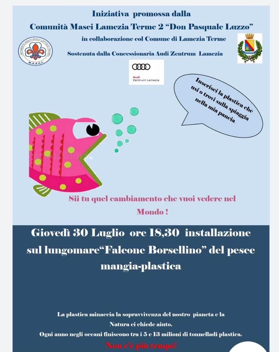 Progetto “pesce mangia-plastica”